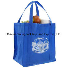 Extra Large Reusable Grocery Carrier Bag with Reinfored Handles